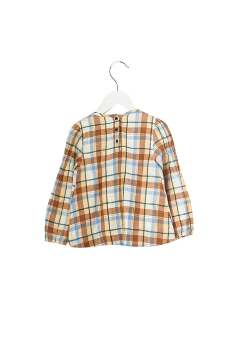 A Multicolour Long Sleeve Tops from Velveteen in size 4T for girl. (Back View)