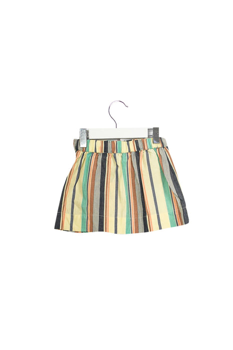 A Multicolour Short Skirts from Velveteen in size 4T for girl. (Back View)