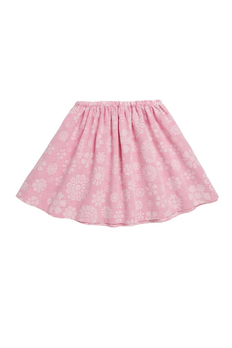 A Pink Mid Skirts from Bonpoint in size 10Y for girl. (Back View)