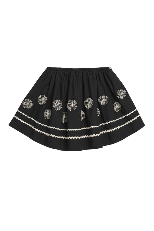 A Black Short Skirts from Bonpoint in size 8Y for girl. (Front View)