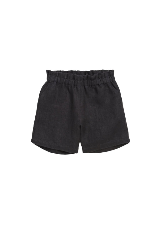 A Black Shorts from Bonpoint in size 4T for girl. (Front View)