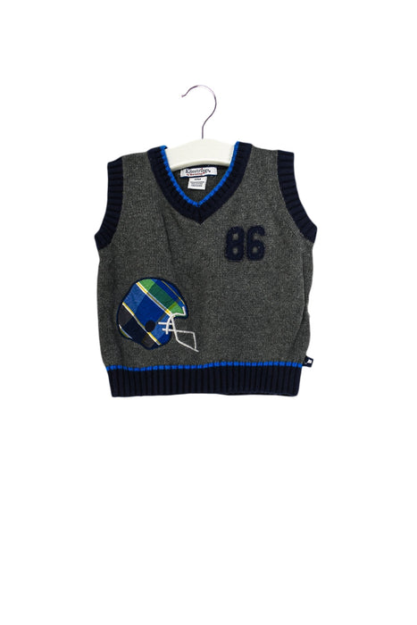 A Grey Knit Sweaters from Hartstrings in size 6-12M for boy. (Front View)