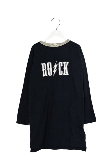 A Black Long Sleeve Tops from Zadig & Voltaire in size 8Y for girl. (Front View)