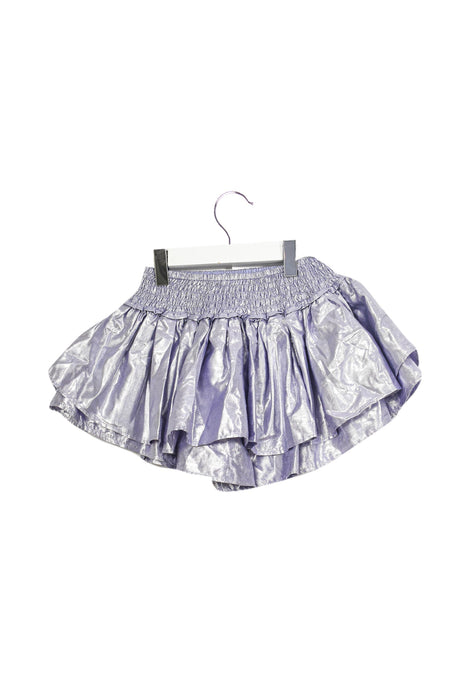A Purple Skorts from Velveteen in size 6T for girl. (Back View)