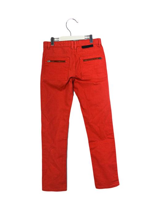 A Red Jeans from Stella McCartney in size 12Y for girl. (Back View)