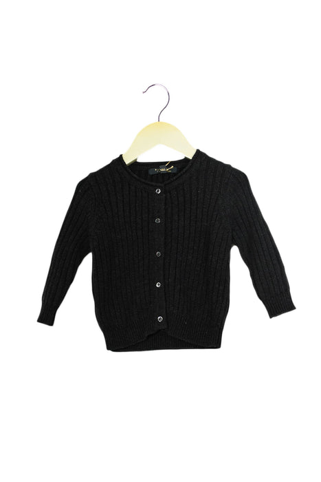 A Grey Cardigans from Velveteen in size 18-24M for girl. (Front View)