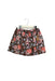 A Multicolour Short Skirts from Velveteen in size 4T for girl. (Front View)