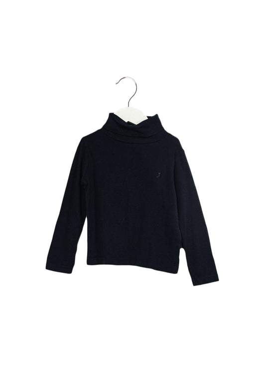 A Navy Long Sleeve Tops from Jacadi in size 4T for neutral. (Front View)