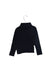 A Navy Long Sleeve Tops from Jacadi in size 4T for neutral. (Back View)