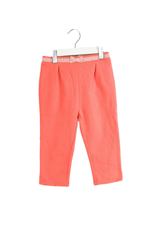 A Pink Sweatpants from Janie & Jack in size 12-18M for girl. (Front View)