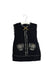 A Navy Sleeveless Dresses from Fendi in size 12-18M for girl. (Front View)