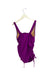 A Purple Swimsuits from Maternal America in size XS for maternity. (Back View)