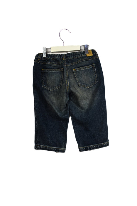 A Blue Casual Pants from Microbe by Miss Grant in size 7Y for girl. (Back View)