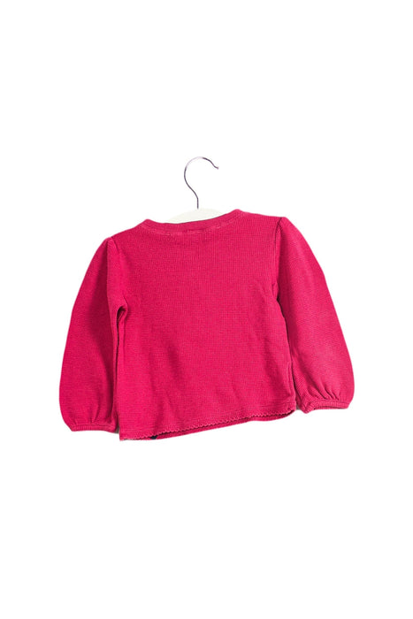 A Pink Long Sleeve Tops from Ralph Lauren in size 6-12M for girl. (Back View)
