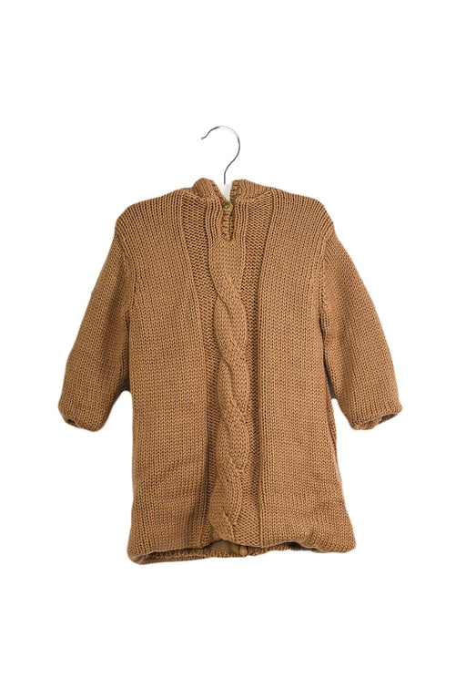A Brown Sweater Dresses from Bonpoint in size 12-18M for girl. (Front View)