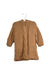 A Brown Sweater Dresses from Bonpoint in size 12-18M for girl. (Front View)