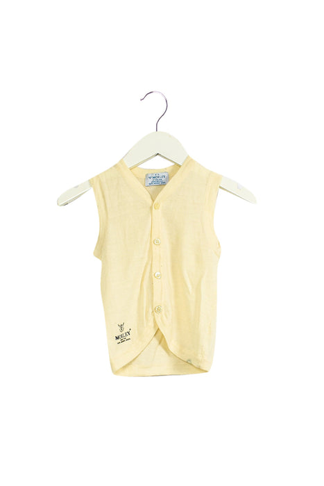 A Beige Vests from Morley in size 2T for boy. (Front View)