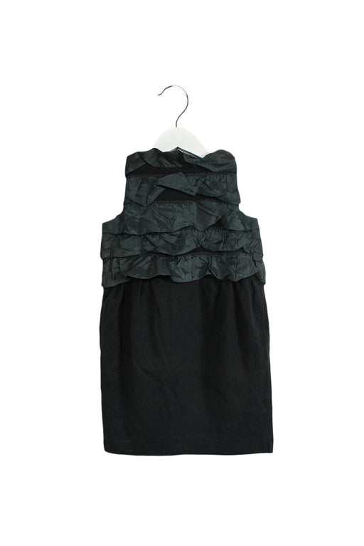 A Green Sleeveless Dresses from Crewcuts in size 4T for girl. (Front View)