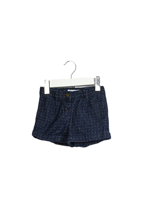 A Navy Shorts from Bout'Chou in size 3-6M for girl. (Front View)
