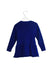 A Blue Sweater Dresses from Crewcuts in size 2T for girl. (Back View)
