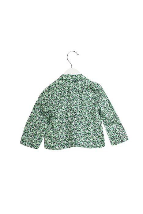A Green Blazers from Crewcuts in size 3T for girl. (Back View)