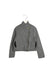 A Black Lightweight Jackets from Petit Bateau in size 10Y for girl. (Front View)