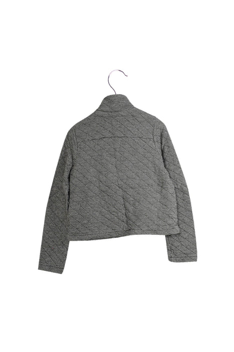 A Black Lightweight Jackets from Petit Bateau in size 10Y for girl. (Back View)