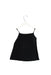 A Black Sleeveless Tops from Velveteen in size 2T for girl. (Back View)