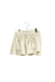 A Silver Short Skirts from Velveteen in size 3T for girl. (Front View)