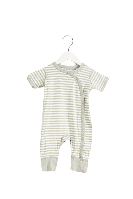 A Grey Jumpsuits from Hanna Andersson in size 3-6M for neutral. (Front View)