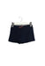 A Navy Shorts from Cadet Rousselle in size 3-6M for girl. (Front View)