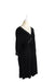 A Black Short Sleeve Dresses from Mayarya in size S for maternity. (Front View)