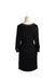 A Black Short Sleeve Dresses from Mayarya in size S for maternity. (Back View)