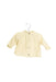 A Ivory Long Sleeve Tops from Apaches Collections in size 3-6M for girl. (Front View)