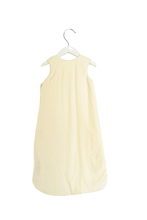 A Ivory Sleepsacs from Natures Purest in size 0-3M for girl. (Back View)
