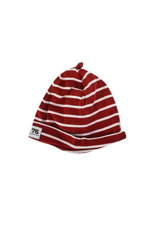 A Red Hats Beanies & Caps from Polarn O. Pyret in size 0-3M for neutral. (Front View)
