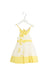 A White Sleeveless Dresses from Nicholas & Bears in size 6-12M for girl. (Front View)