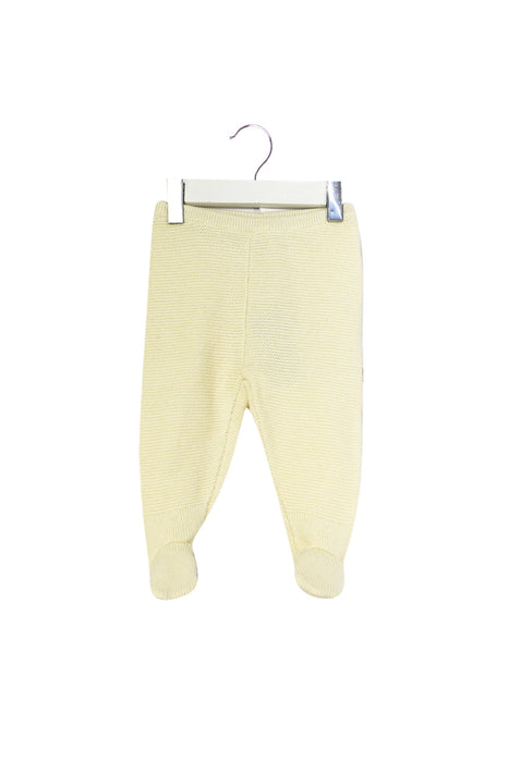 A Ivory Leggings from Jacadi in size 6-12M for girl. (Front View)
