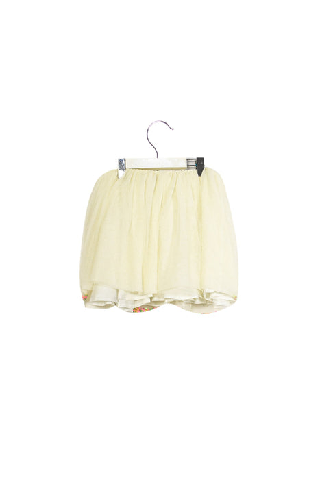 A Ivory Short Skirts from Bonpoint in size 8Y for girl. (Back View)