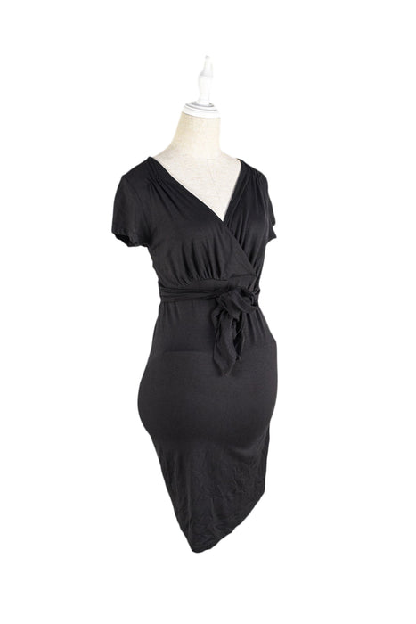 A Grey Short Sleeve Dresses from Noppies in size XS for maternity. (Front View)