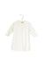 A Ivory Long Sleeve Dresses from Ovale in size 6-12M for girl. (Front View)