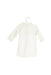 A Ivory Long Sleeve Dresses from Ovale in size 6-12M for girl. (Back View)