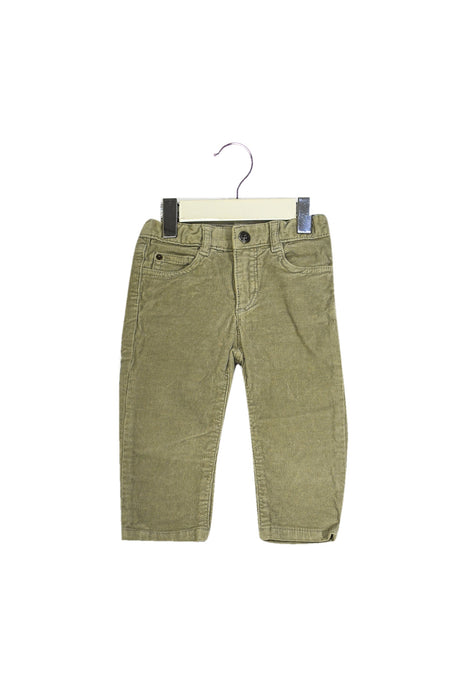 A Grey Casual Pants from Bonpoint in size 6-12M for neutral. (Front View)