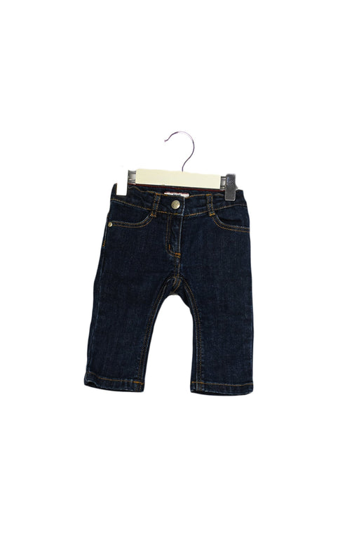 A Blue Jeans from Jacadi in size 3-6M for girl. (Front View)