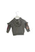 A Grey Zippered Sweatshirts from Kenzo in size 6-12M for girl. (Back View)