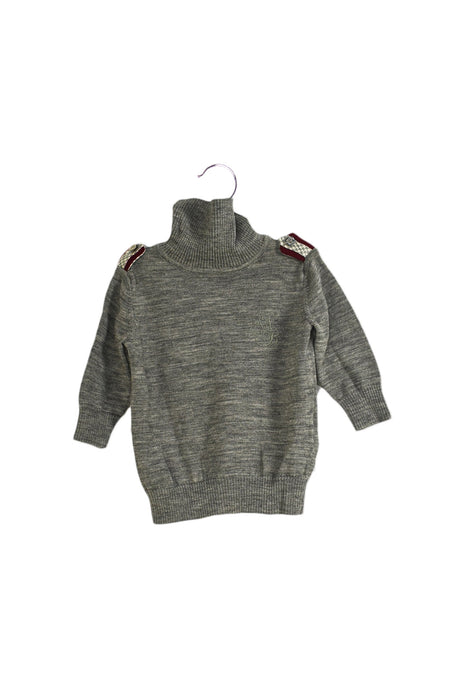 A Grey Knit Sweaters from Nicholas & Bears in size 6-12M for boy. (Front View)