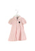 A Pink Short Sleeve Dresses from Ferrari in size 6-12M for girl. (Front View)