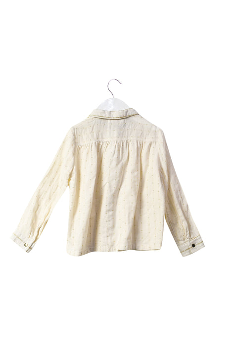 A Beige Shirts from Excuse My French in size 18-24M for girl. (Back View)