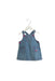 A Blue Overall Dresses from Dior in size 3-6M for girl. (Front View)