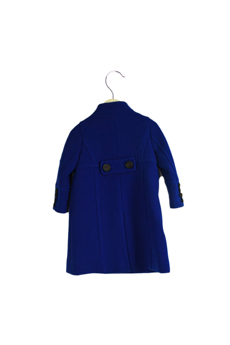 A Blue Coats from Crewcuts in size 2T for girl. (Back View)